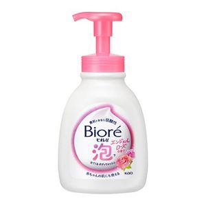 ビオレｕ泡で出てくるボディウォッシュローズ　ポンプ　６００ｍｌ