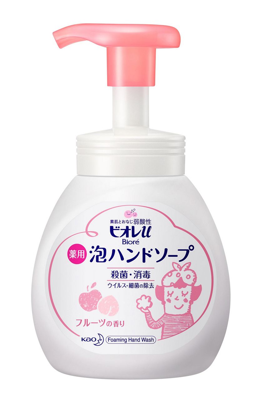 ソープ　 ビオレｕ 泡ハンドソープ フルーツの香り ポンプ | 花王公式通販 【My Kao Mall】