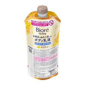 ビオレ　ザ　ボディ　お風呂でぬれた肌に使うボディ乳液　肌すべすべ　金木犀の香り　つりさげパック　２８５ｍｌ