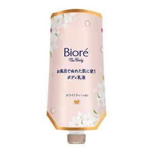 ビオレ　ザ　ボディ　お風呂でぬれた肌に使うボディ乳液　肌しっとり　ホワイトティーの香り　つりさげパック　２８５ｍｌ
