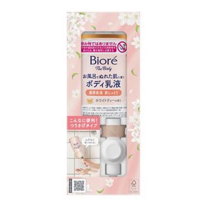 ビオレ　ザ　ボディ　お風呂でぬれた肌に使うボディ乳液　肌しっとり　ホワイトティーの香り　本体セット　２８５ｍｌ