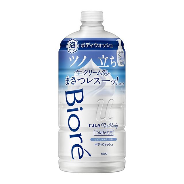 ビオレ ザ ボディ 泡タイプ ピュアリーサボンの香り つめかえ用 780ml | 花王公式通販 【My Kao Mall】
