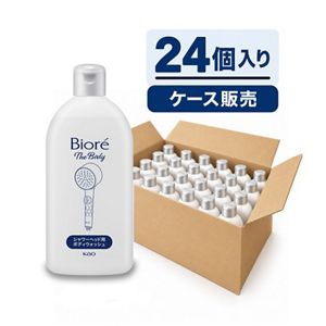 ビオレザボディ泡で出てくるシャワーヘッド用ボディウォッシュ　３００ｍｌ　２４個【ケース販売】