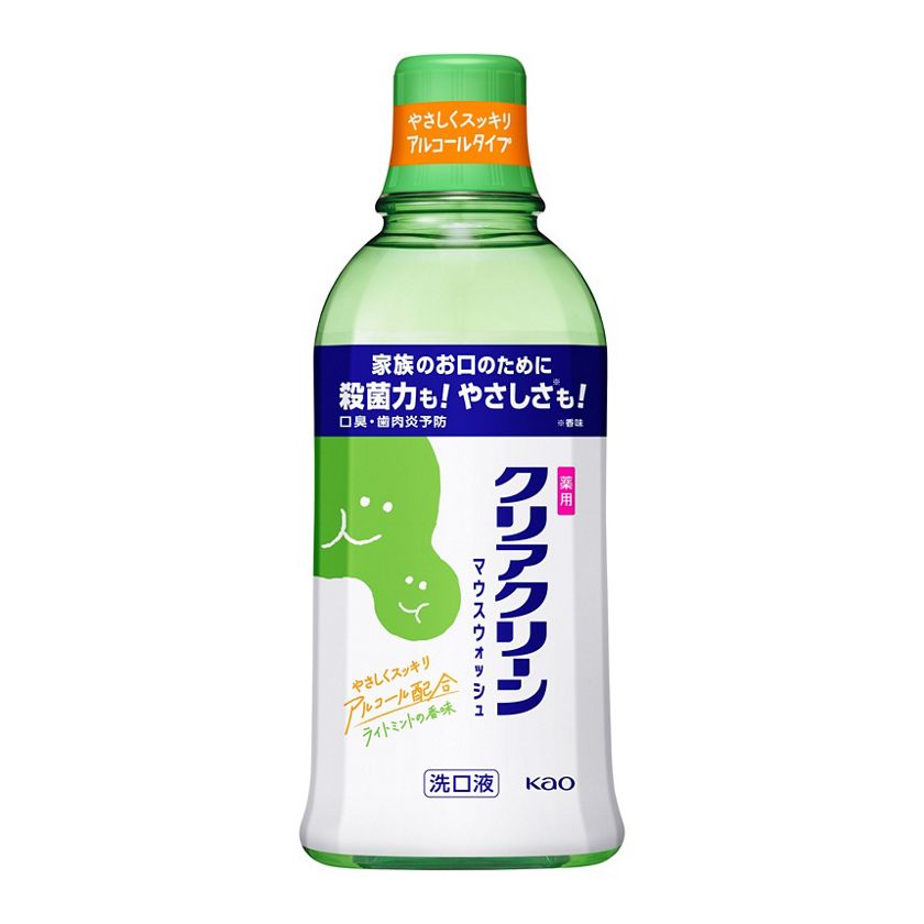 クリアクリーンマウスウォッシュ ライトミントの香味 600ml 