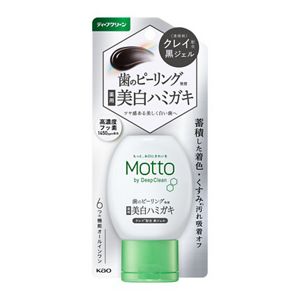 ＭＯＴＴＯｂｙＤｅｅｐＣｌｅａｎ　黒ジェル美白ハミガキ　１００ｇ