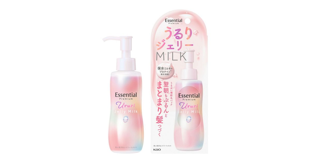 エッセンシャル プレミアム うるりジェリーミルク 140ml | 花王 