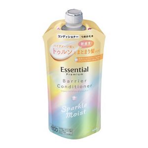 エッセンシャル　プレミアム　うるおいバリアコンディショナー　スパークルモイスト　つめかえ用　３３０ｍｌ