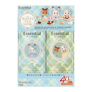 エッセンシャル　プレミアム　バリアスパークルモイストポンプセット　シルバニアファミリーデザイン・ホワイトティーの香り　８６０ｍｌ