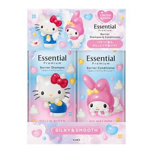 エッセンシャル　プレミアム　バリアシルキー＆スムースポンプセット　サンリオ企画品　９００ｍｌ