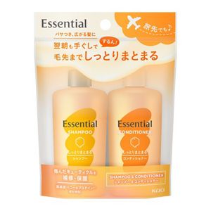 エッセンシャル　しっとりまとまる　シャンプー＆コンディショナー　ミニセット　９０ｍｌ