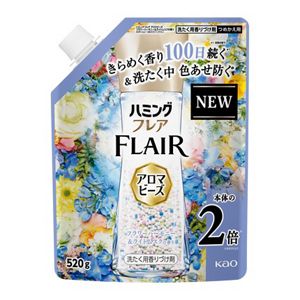 ハミングフレア　アロマビーズ　フラワーハーモニー＆ライトムスクの香り　つめかえ用５２０ｇ