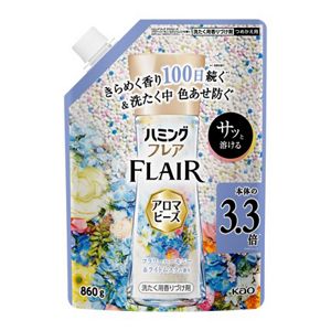 ハミングフレア　アロマビーズ　フラワーハーモニー＆ライトムスクの香り　つめかえ用８６０ｇ