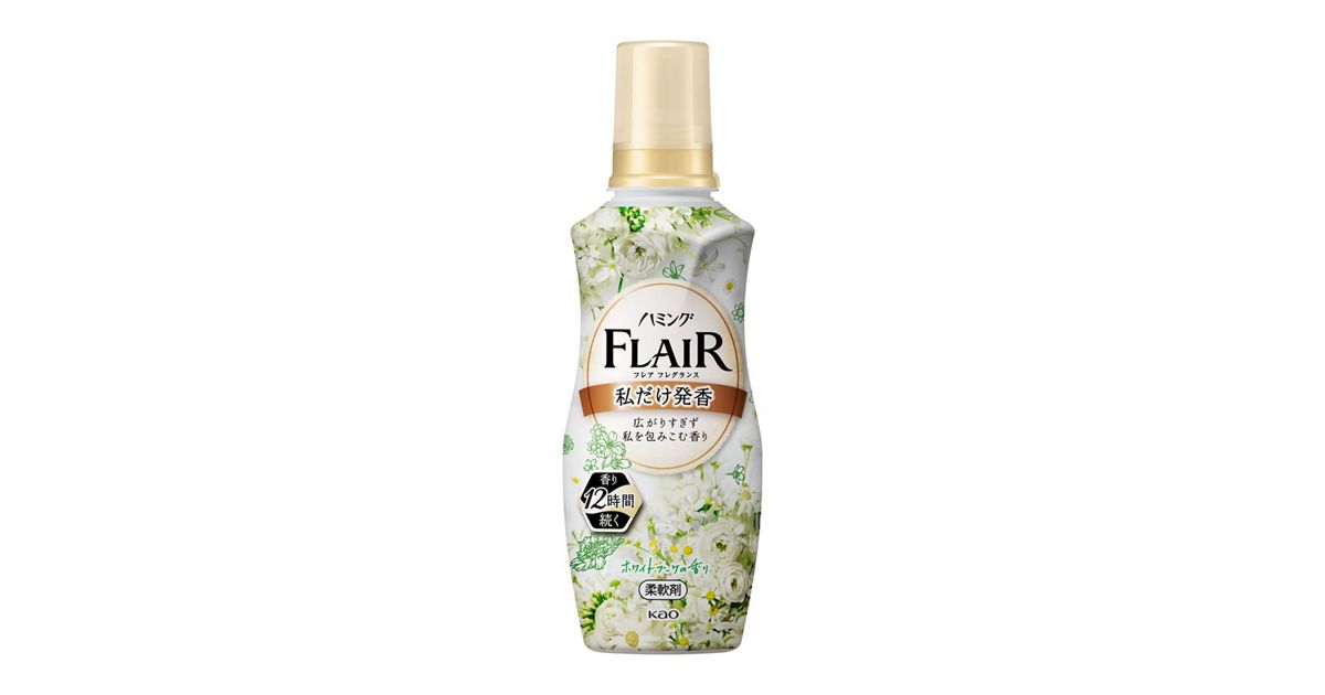 ハミングフレアフレグランス ホワイトブーケ 本体 520ml | 花王 