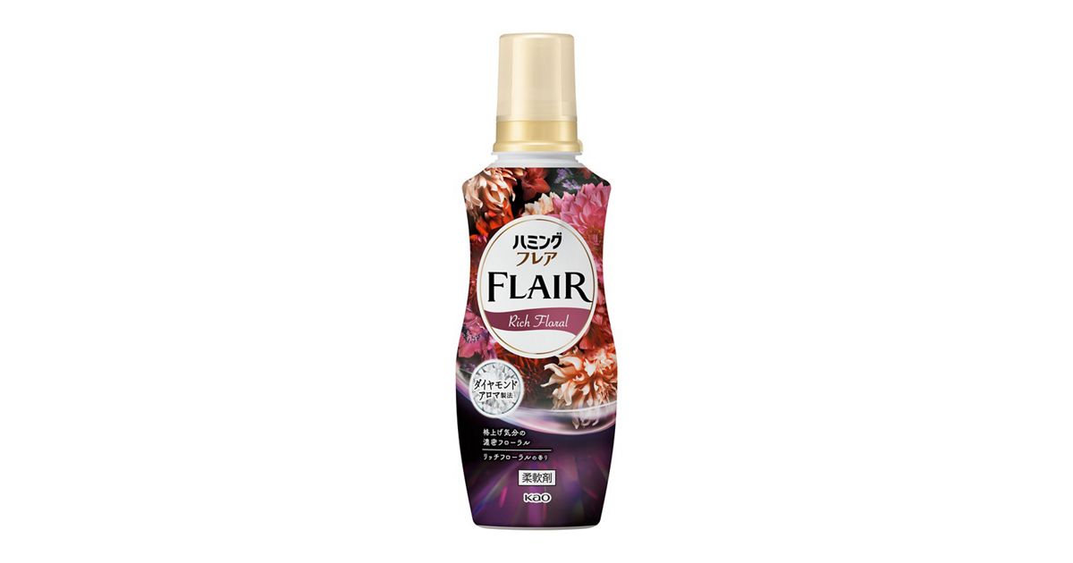 ハミングフレア リッチフローラル 本体 520ml | 花王公式通販 