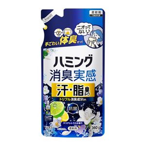 ハミング消臭実感　汗・脂臭タイプ　クリアシトラスの香り　つめかえ用３６０ｇ