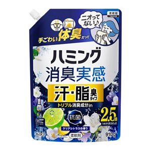 ハミング消臭実感　汗・脂臭タイプ　クリアシトラスの香り　９１０ｇ