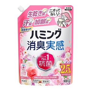 ハミング消臭実感　心地よいローズ＆フローラルの香り　つめかえ用　９３０ｇ