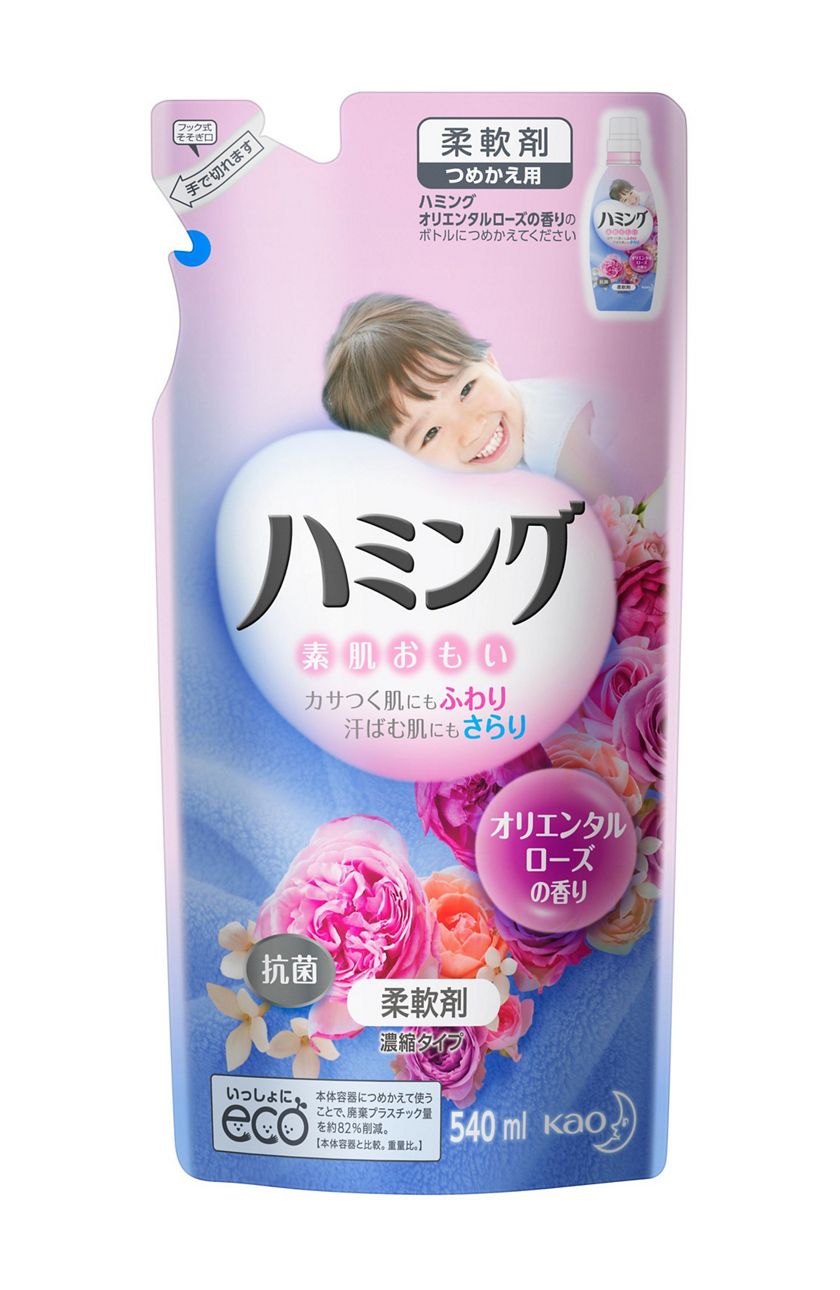 花王｜产品信息｜ハミング オリエンタルローズの香り つめかえ用 