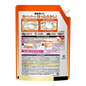 キュキュット　ゴシゴシいらずの泡パック　オレンジの香り　つめかえ用　１２００ｍｌ