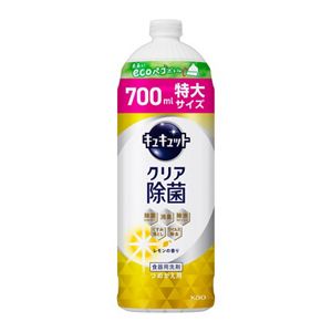 キュキュット　クリア除菌　レモンの香り　つめかえ用　７００ｍｌ