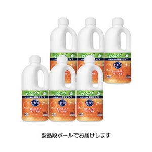 キュキュット　つめかえ用　１２５０ｍｌ ６個セット【ケース販売】
