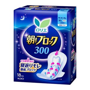 ロリエ　朝までブロック　３００　１８コ入