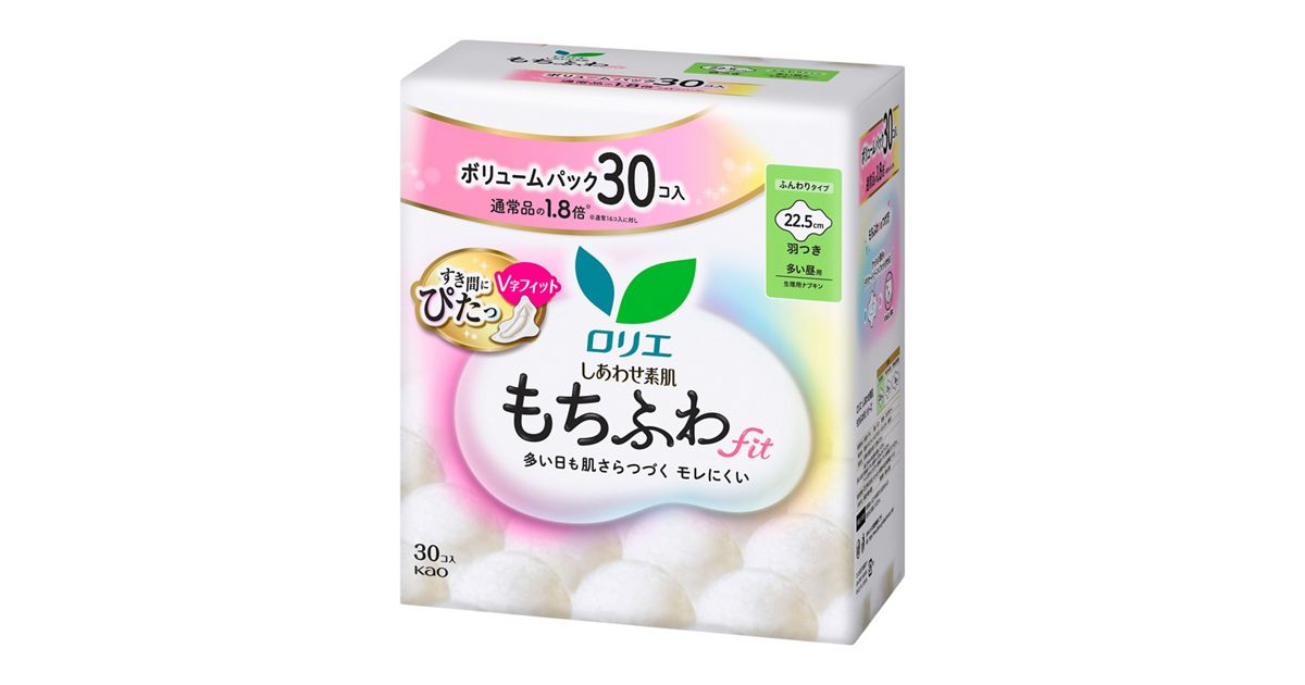 ロリエ しあわせ素肌 もちふわfit ボリュームパック 多い昼用22 