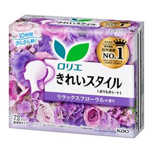 ロリエ　きれいスタイル　リラックスフローラルの香り　７２コ入