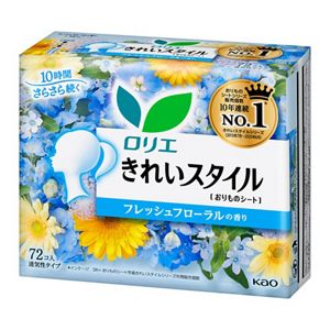 ロリエ　きれいスタイル　フレッシュフローラルの香り　７２コ入
