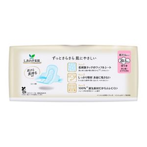 ロリエ　しあわせ素肌　超スリム　多い昼～ふつうの日用２０．５ｃｍ　羽つき　２４個