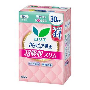 ロリエさらピュア吸水　超吸収スリム　３０ｃｃ　スーパージャンボ４４枚