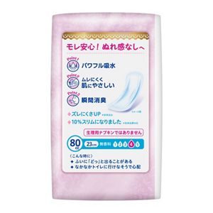 ロリエさらピュア吸水超安心パッド　８０ｃｃ １６枚