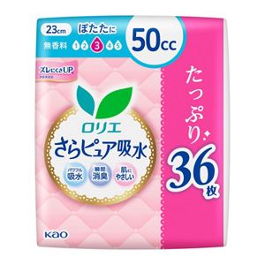 ロリエさらピュア吸水　５０ｃｃ　スーパージャンボ３６枚