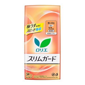 ロリエ　スリムガード　軽い日用　３４コ入
