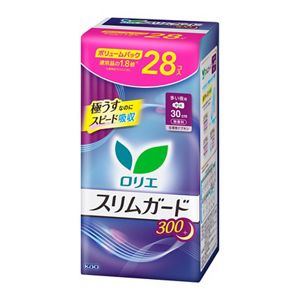 ロリエ　スリムガード　ボリュームパック　多い夜用３００　２８コ