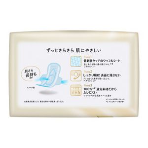 ロリエ　しあわせ素肌　超スリム多い昼用２２．５ｃｍ　羽つき　２０個