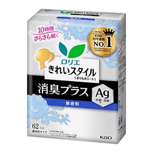 ロリエ　きれいスタイル　無香料　消臭プラス　６２コ入