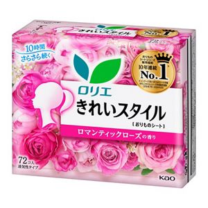 ロリエ　きれいスタイル　ロマンティックローズの香り　７２コ入