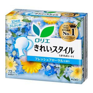 ロリエ　きれいスタイル　フレッシュフローラルの香り　７２コ入