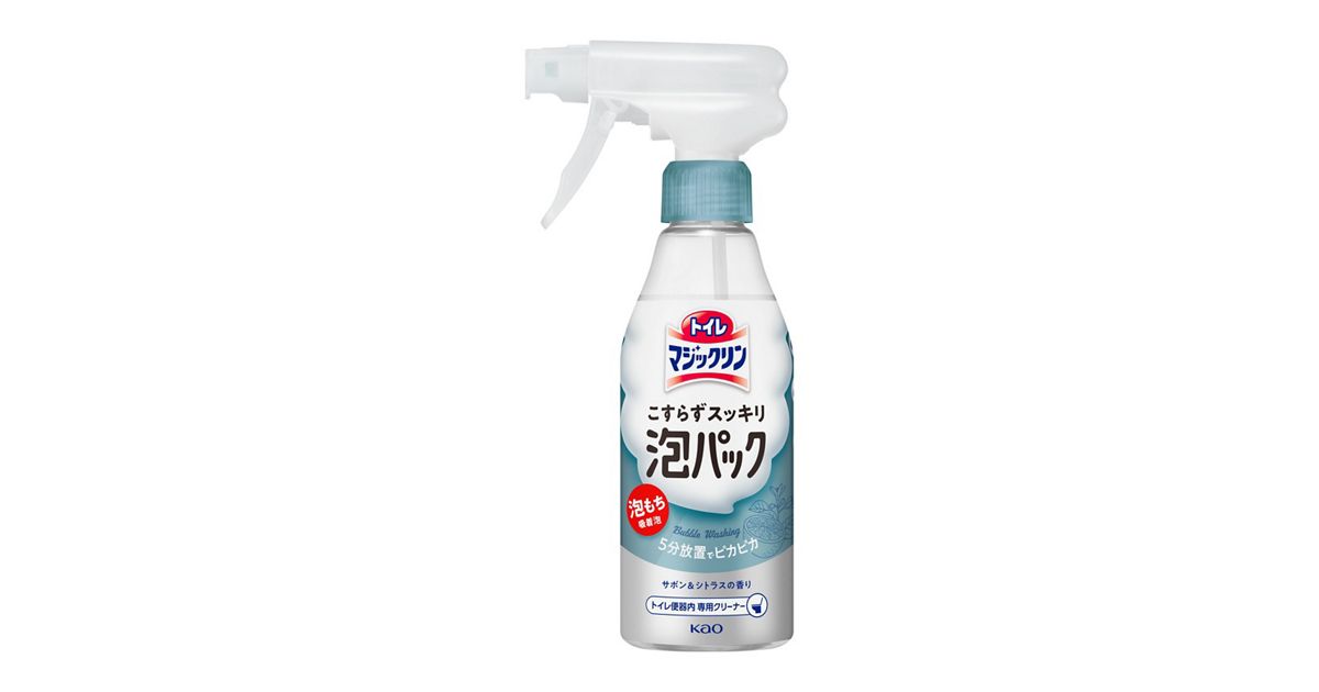 トイレマジックリン こすらずスッキリ泡パック サボン＆シトラスの香り 
