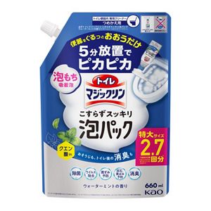 トイレマジックリン　こすらずスッキリ泡パック　ウォーターミントの香り　つめかえ用　６６０ｍｌ