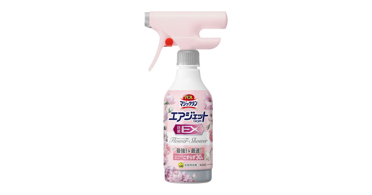 バスマジックリン エアジェット 除菌EX フラワーシャワーの香り 本体 