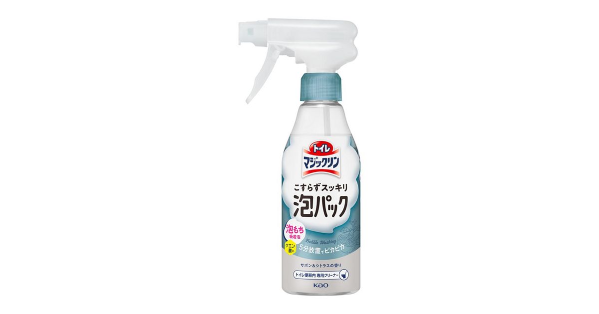 トイレマジックリン こすらずスッキリ泡パック サボン＆シトラスの香り 