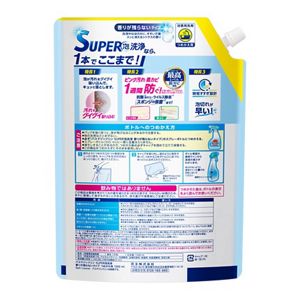 バスマジックリン　ＳＵＰＥＲ泡洗浄　香りが残らないタイプ　つめかえ用　１２００ｍｌ