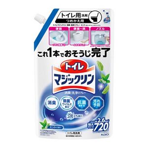 トイレマジックリン消臭・洗浄スプレー　ミントの香り　つめかえ用　７２０ｍｌ