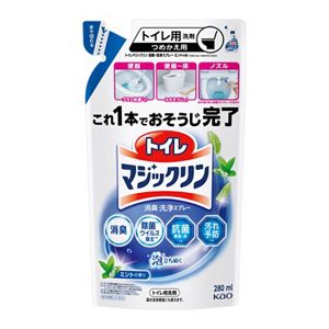トイレマジックリン　消臭・洗浄スプレー　ミントの香り　つめかえ用　２８０ｍｌ