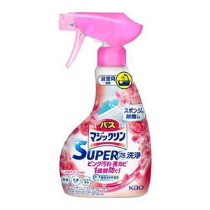 バスマジックリン　ＳＵＰＥＲ泡洗浄　アロマローズの香り　本体　３５０ｍｌ