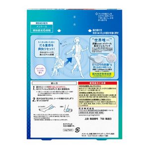 めぐりズム　足に貼る炭酸ジェルパック　６枚入