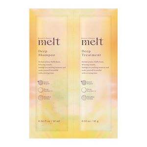 メルト　ディープシャンプー＆トリートメント　ピロー　１０ＭＬ＋１０Ｇ