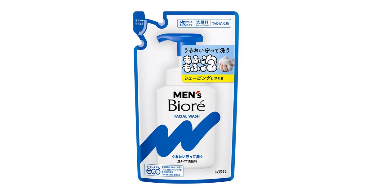 メンズビオレ 泡タイプ洗顔 つめかえ用 | 花王公式通販 【My Kao Mall】